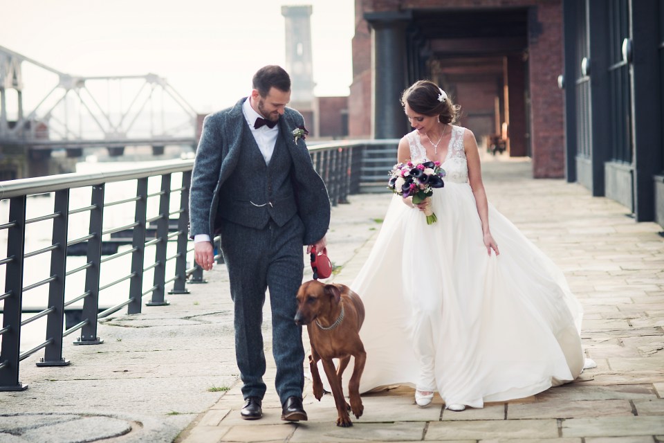 The titanic hotel. fine art reportage wedding photography Cheshire, liverpool, Northwest UK Titanic hotel and Rum warehouse