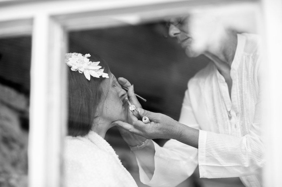 Hafod farm wedding photography. Fine art and reportage wedding photography Cheshire