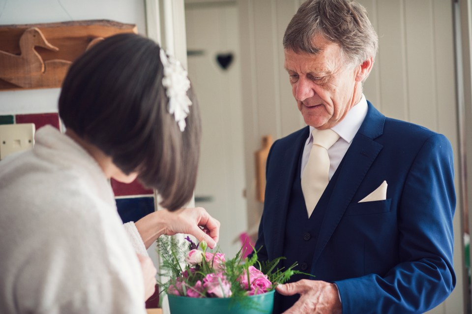 Hafod farm wedding photography. Fine art and reportage wedding photography Cheshire