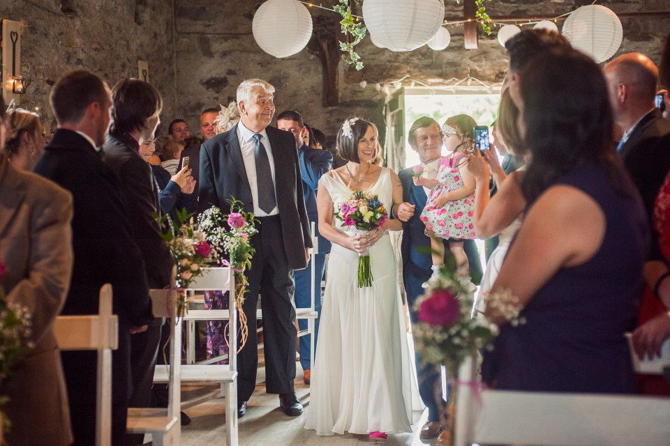 Hafod farm wedding photography. Fine art and reportage wedding photography Cheshire
