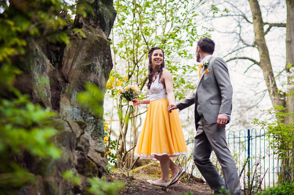 Wedding photograph Sefton Park - documentary wedding photographer Cheshire