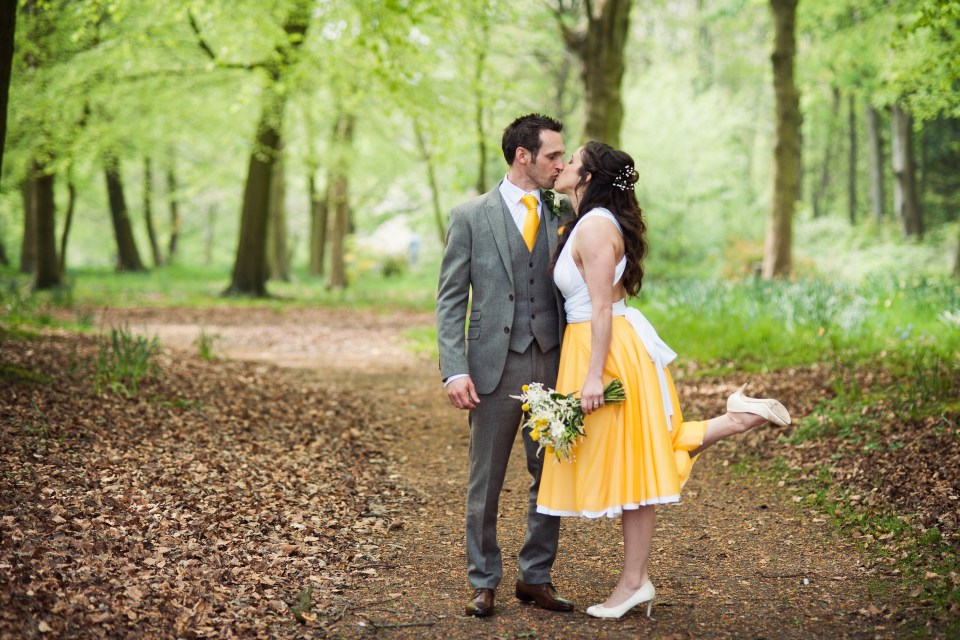 Wedding photograph Sefton Park - alternative wedding photographer Cheshire