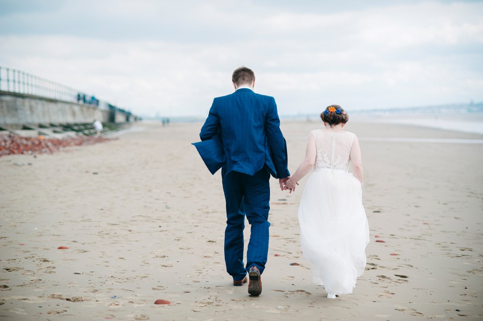 CHET wedding photography crosby beach