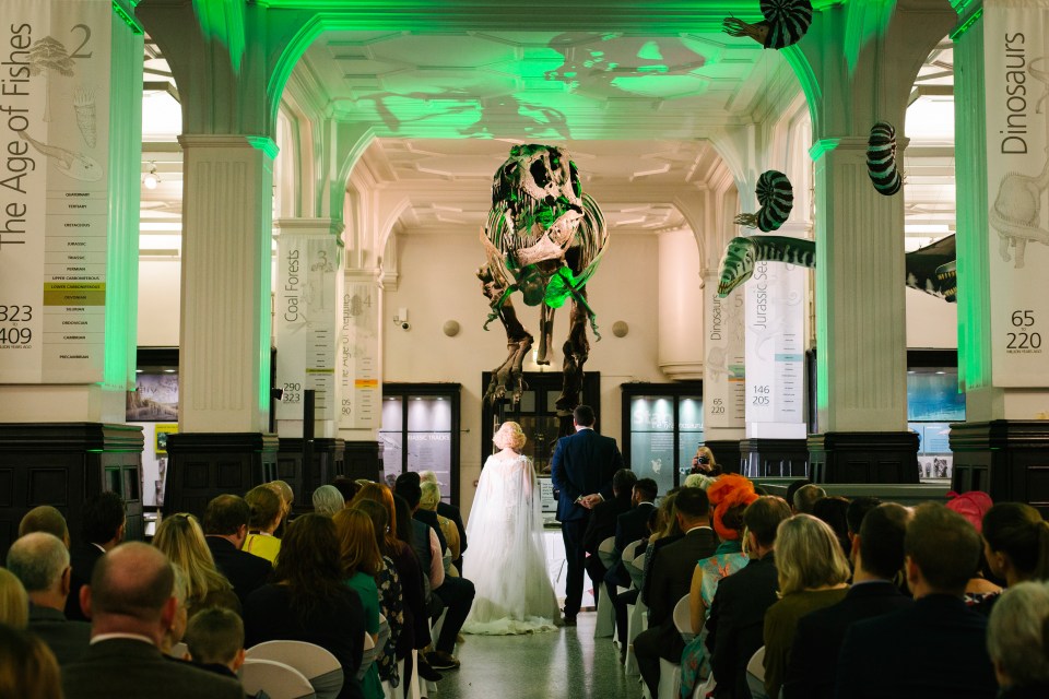 Manchester museum wedding photography