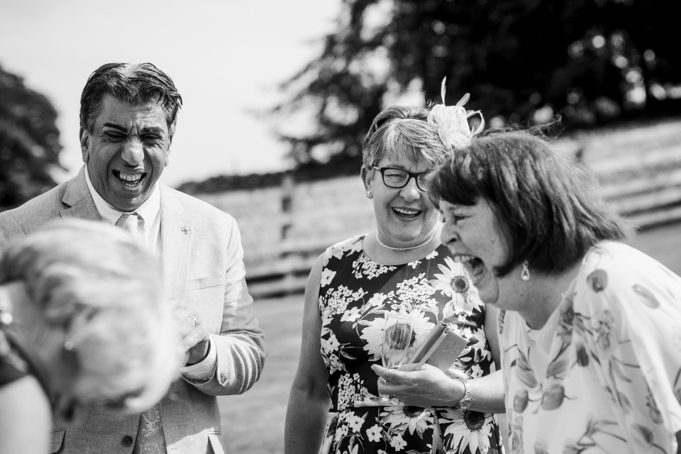 Knipe hall wedding photography - alternative wedding photographer penrith cumbria