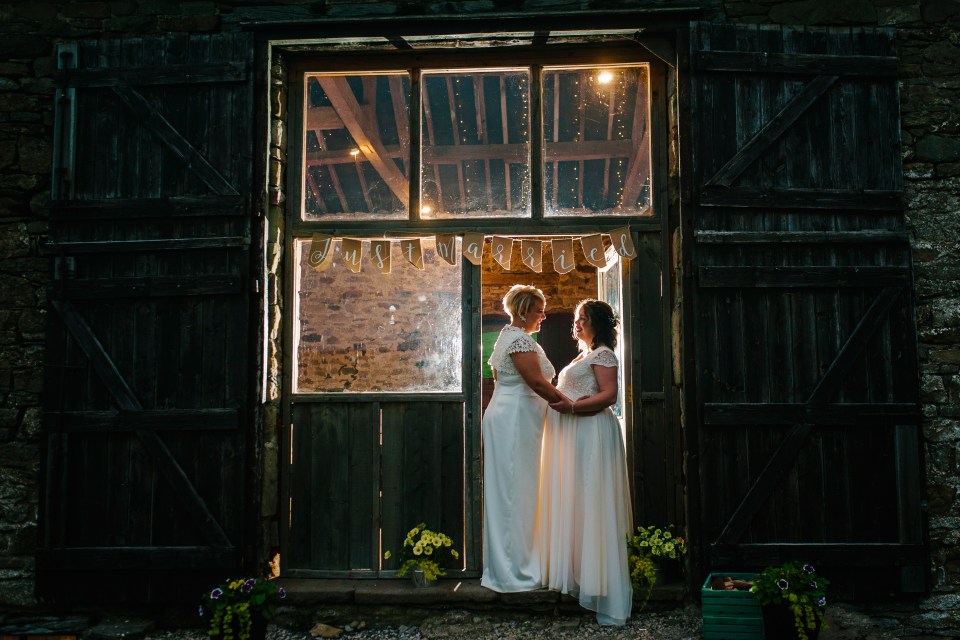 Knipe hall wedding photography - alternative wedding photographer penrith cumbria