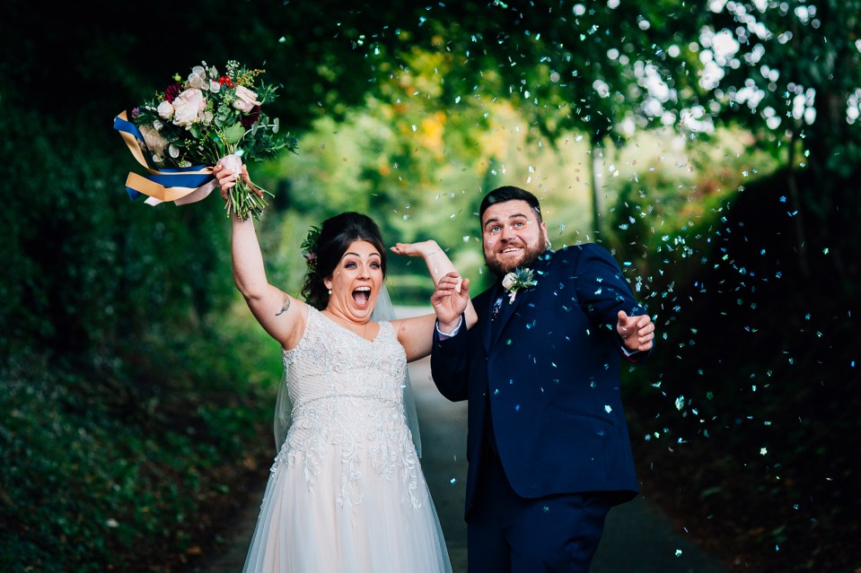 Larkspur lodge wedding photography. Alternative documentary style wedding photography cheshire